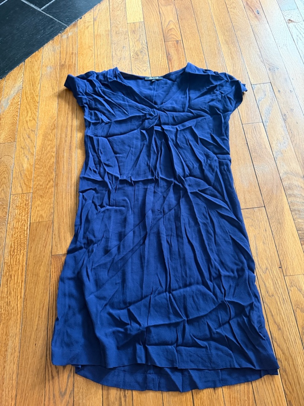 Madewell Navy Blue Mini Dress